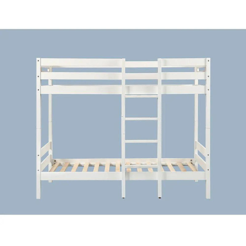 Esin - Twin Over Twin Bunk Bed - White by Unique Piece Furniture