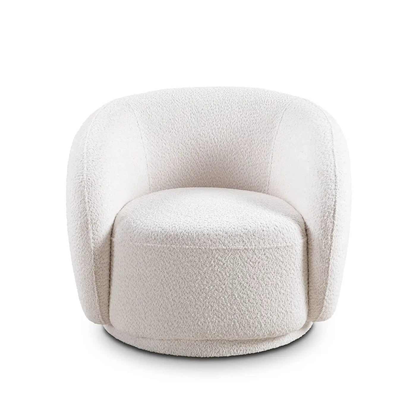 Swivel Accent Upholstered Barrel Chair by HouseOfZazla
