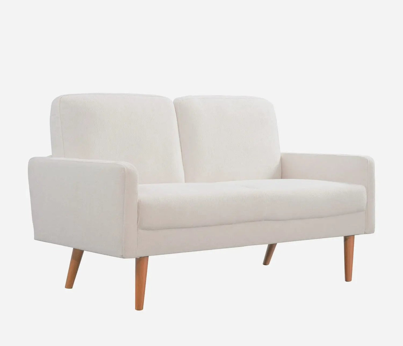 Loveseat Sofa, European Style With Sleek Design, Modern & Vintage Flair, Upholstered 2 Seater Couch by Unique Piece Furniture