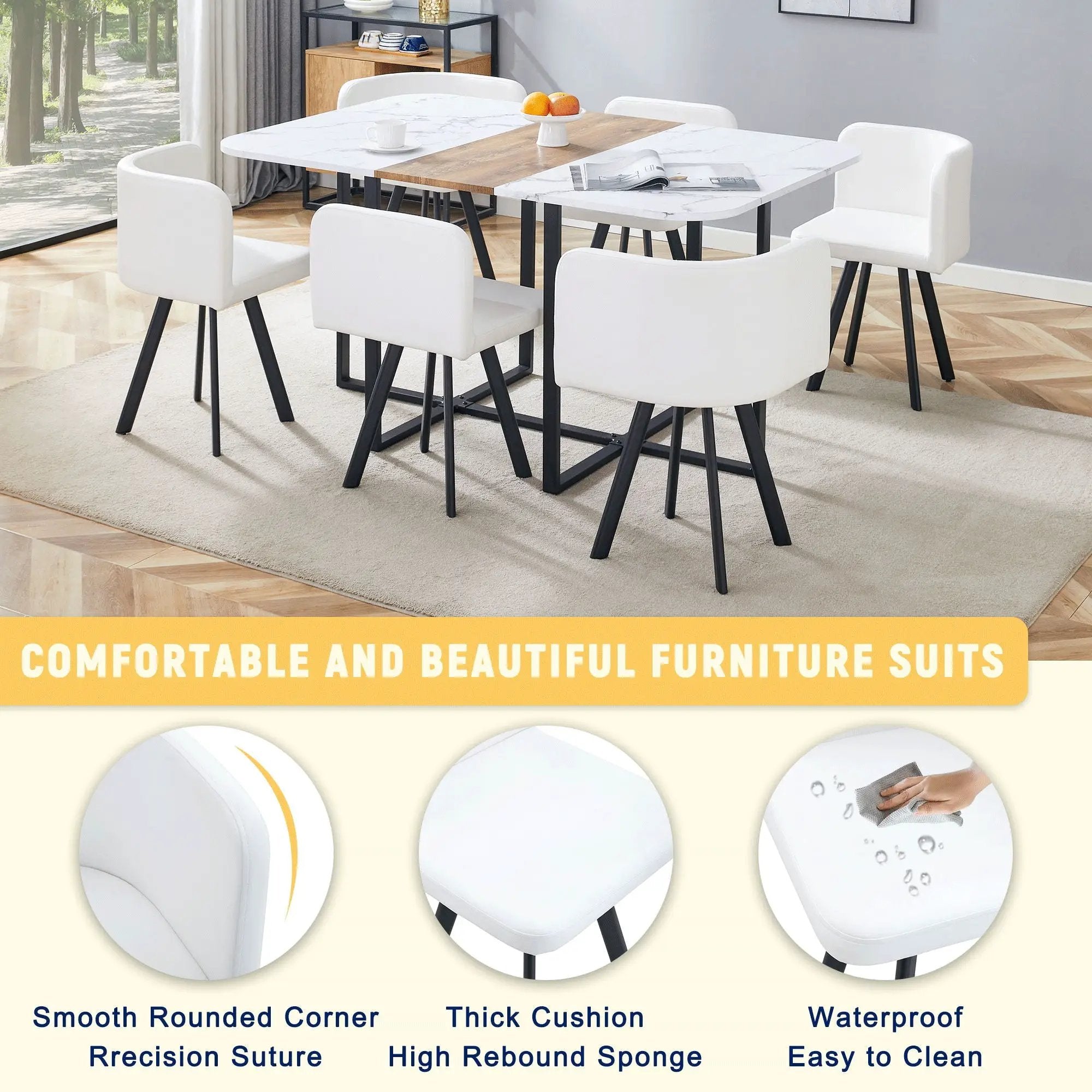 Dining Chair (Set of 6) by Unique Piece Furniture