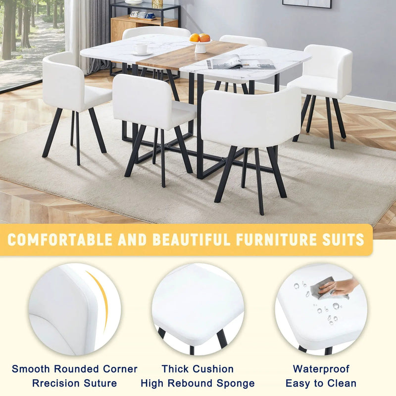 Dining Chair (Set of 6) by Unique Piece Furniture