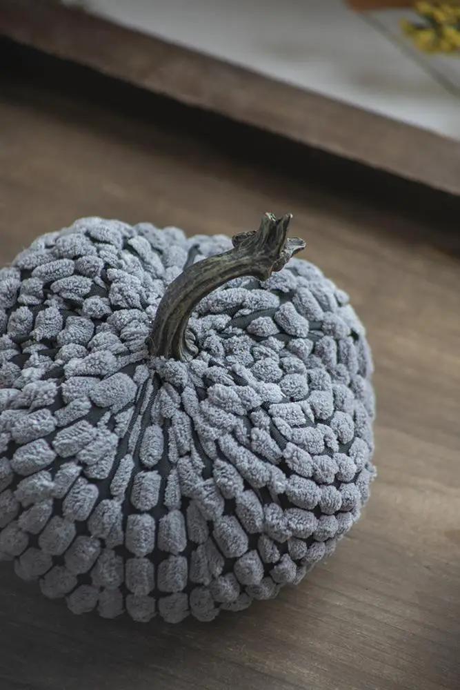 Weighted Pumpkin Ornament Decor For Holiday Harvest Festival Fall Festival & Thanksgiving by Unique Piece Furniture