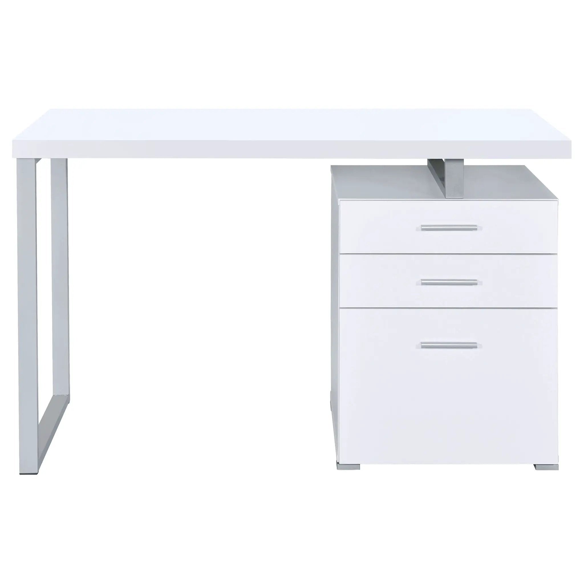 3 Drawer Reversible Office Desk by HouseOfZazla