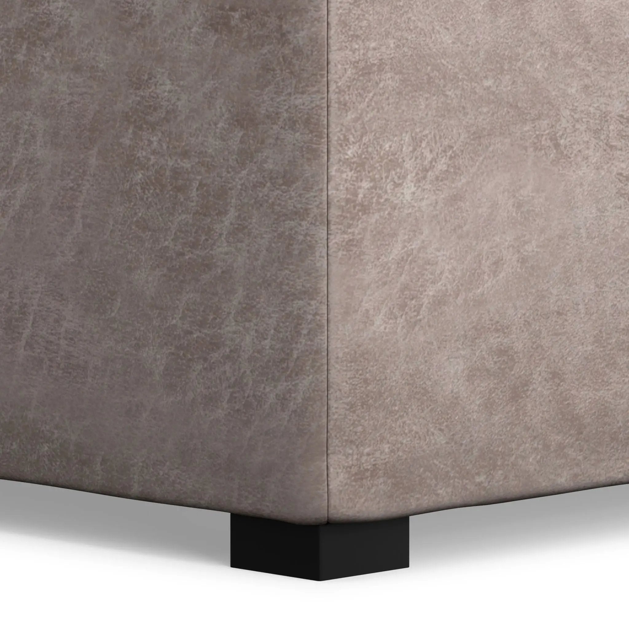 Avalon - Square Coffee Table, Storage Ottoman by HouseOfZazla