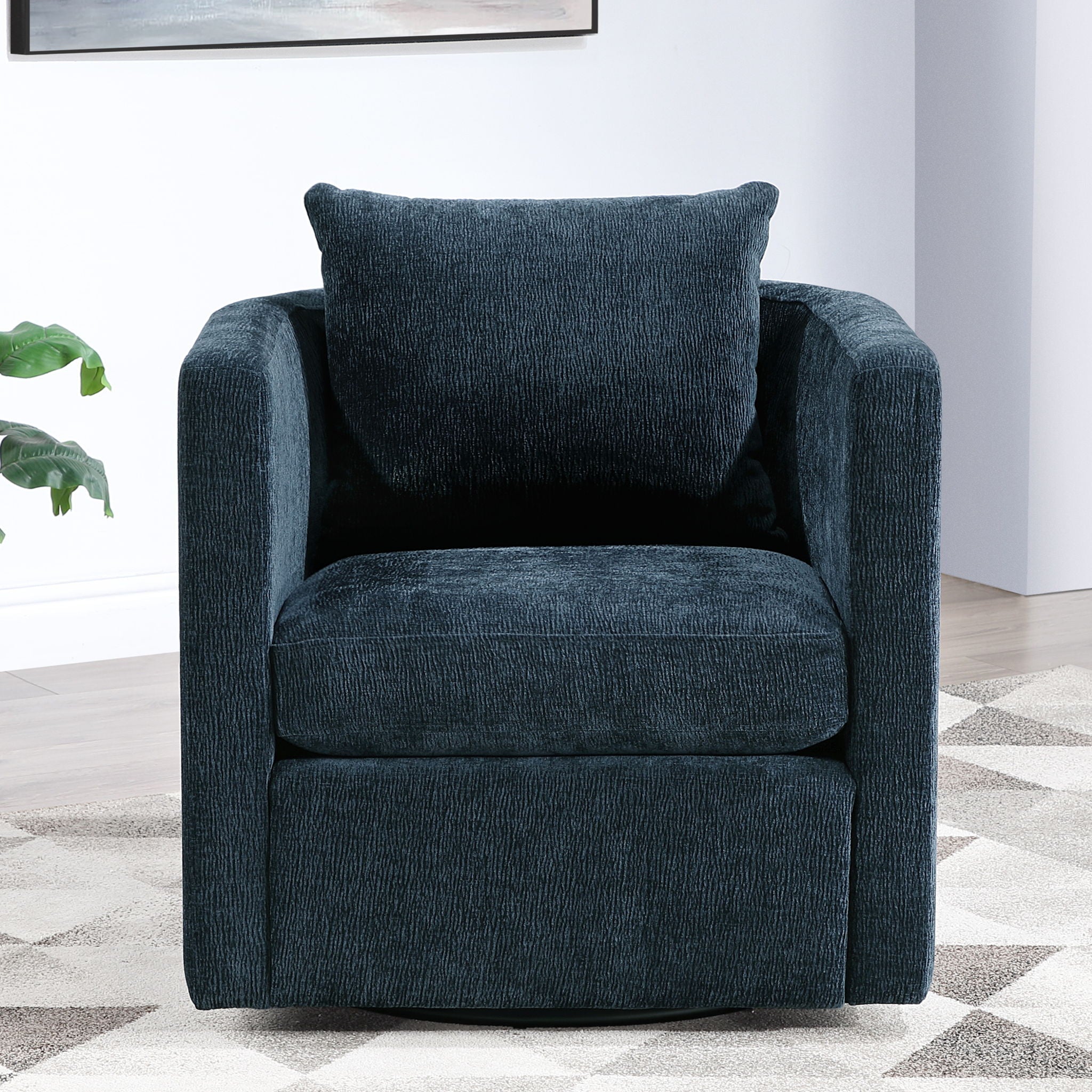 Sutton - Swivel Barrel Chair by HouseOfZazla