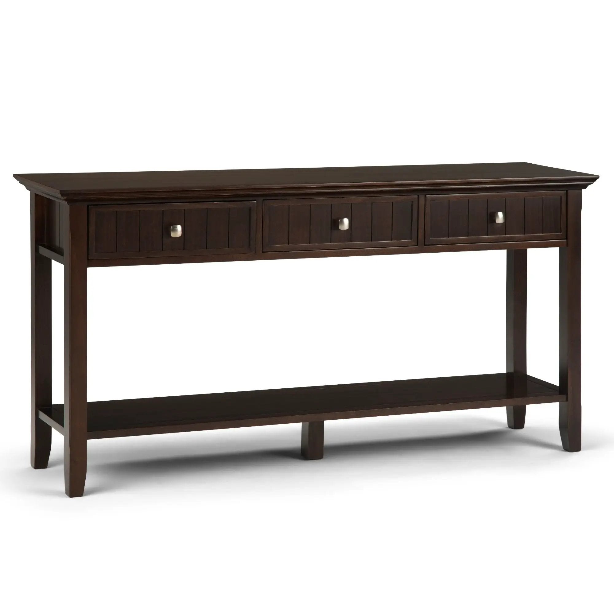 Acadian - Wide Console Sofa Table - Brunette Brown by Unique Piece Furniture