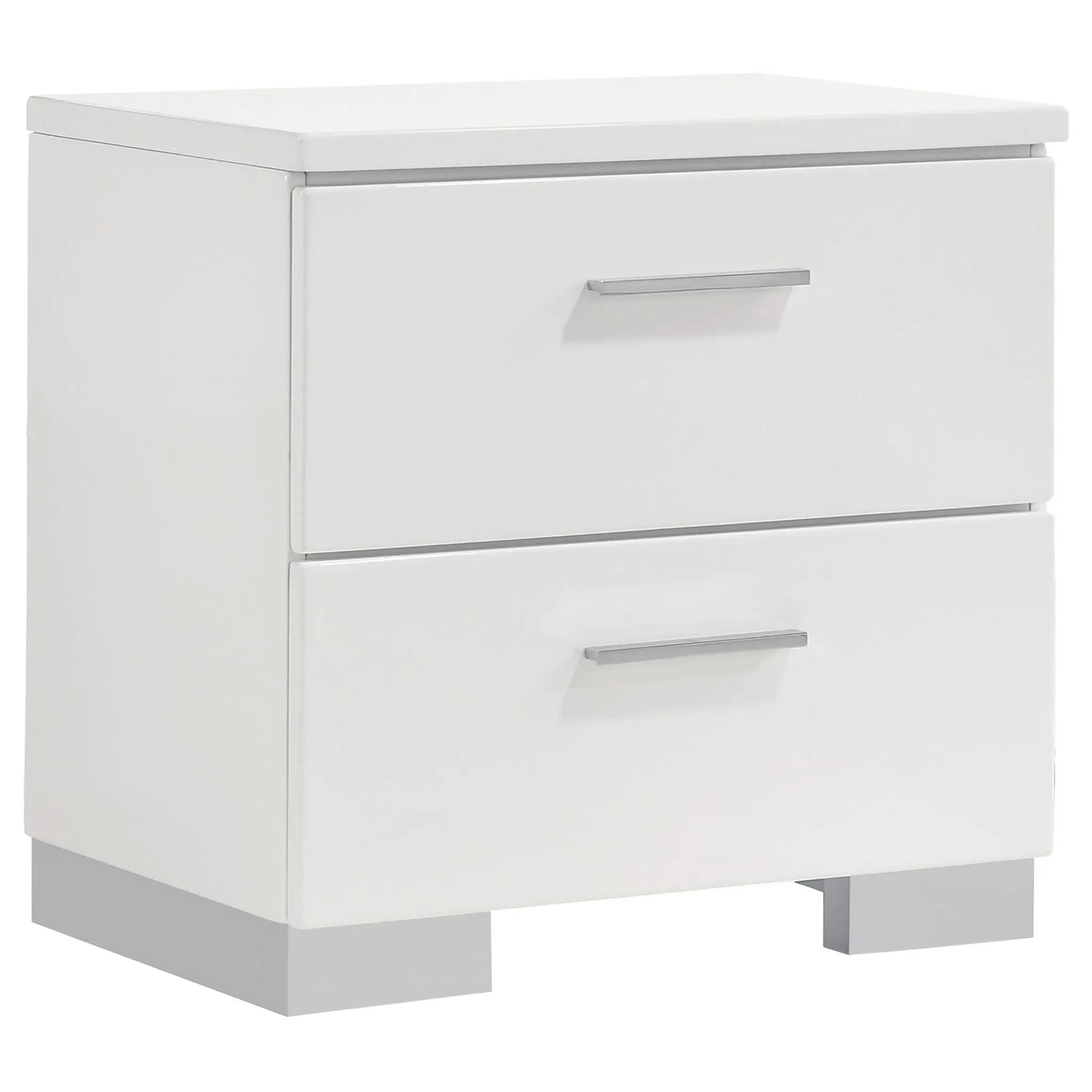 Felicity 5-piece Eastern King Platform Bedroom Set White by Unique Piece Furniture