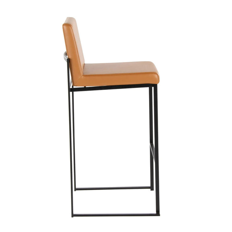 Fuji - Contemporary High Back Barstool Elegant Design by HouseOfZazla