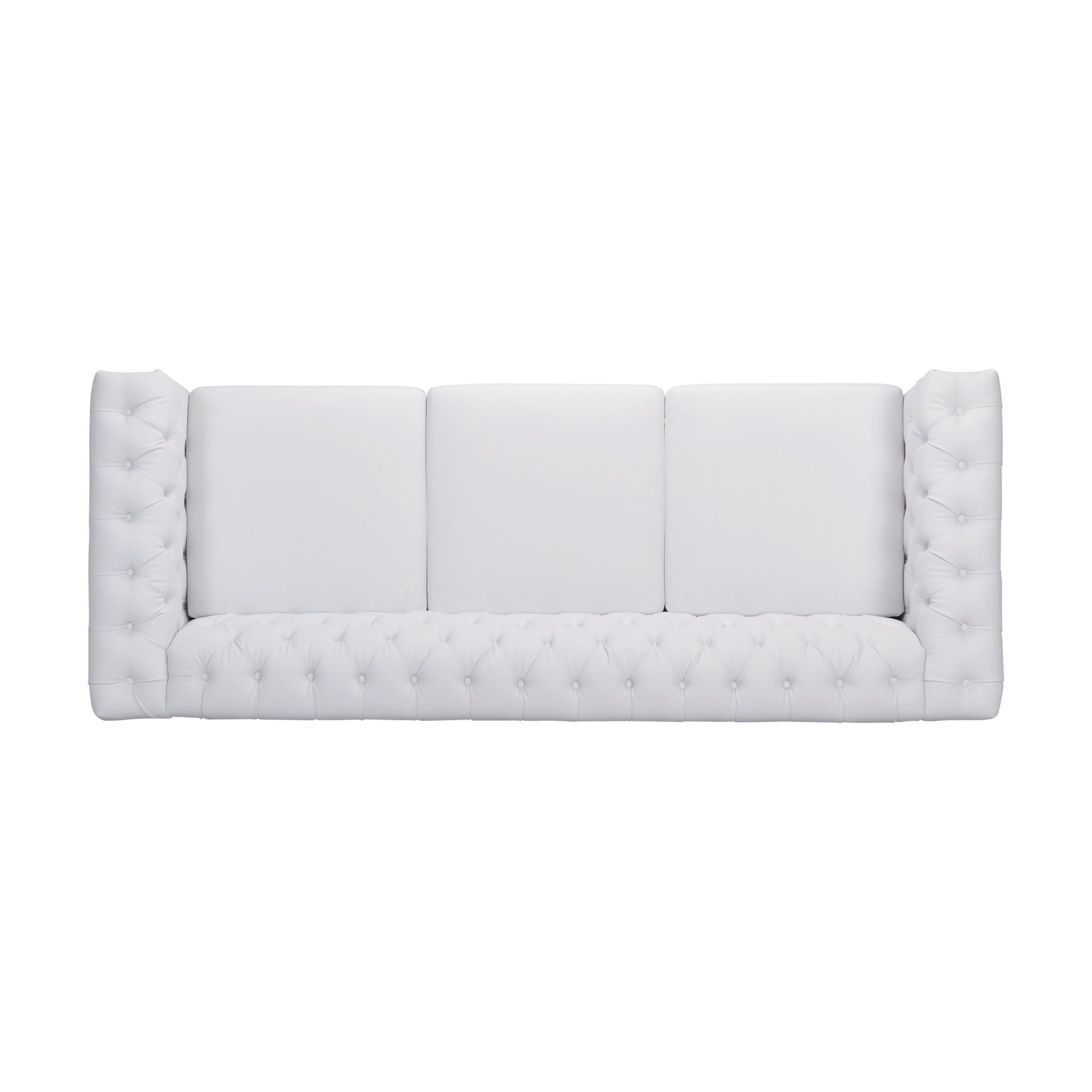 Chesterfield Style 3 Seater Sofa With Deep Button Tufting by HouseOfZazla