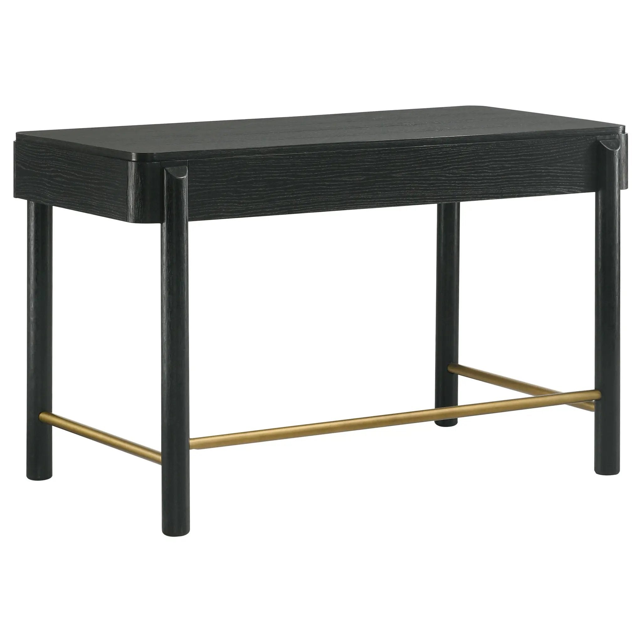 Arini 2-drawer Vanity Desk Makeup Table Black by Unique Piece Furniture