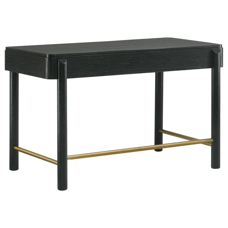 Arini 2-drawer Vanity Desk Makeup Table Black by Unique Piece Furniture