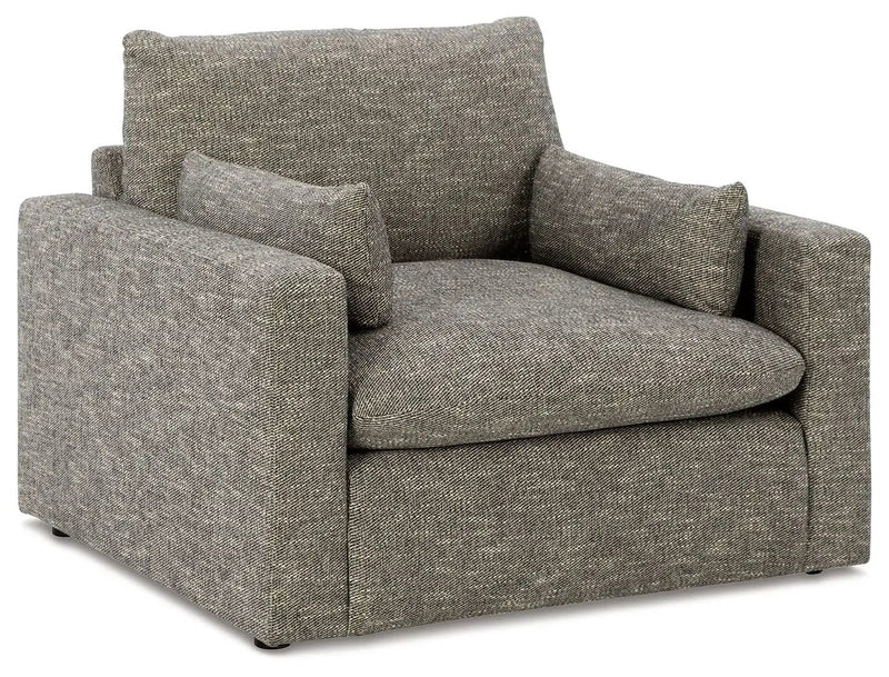 Dramatic - Chair and a Half - Granite by Unique Piece Furniture
