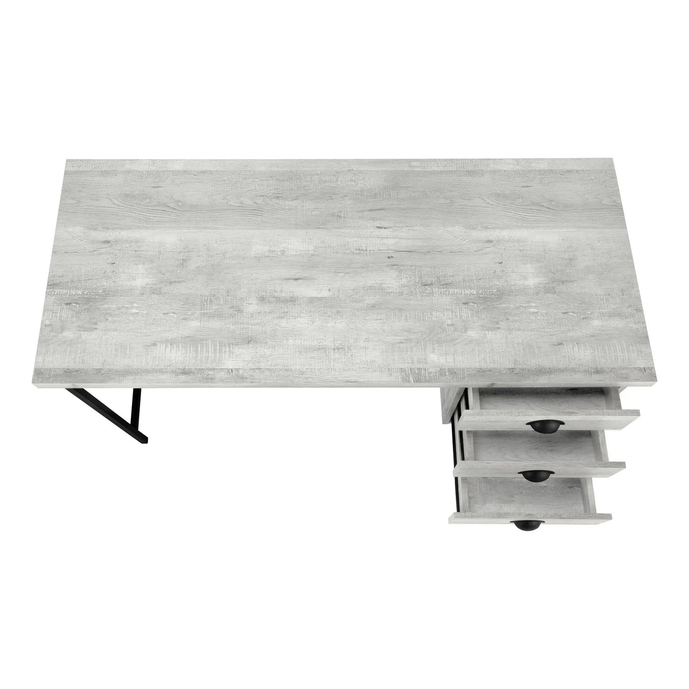 Computer Desk For Home Office, Laptop, 3 Storage Drawers, Contemporary & Moder by Unique Piece Furniture
