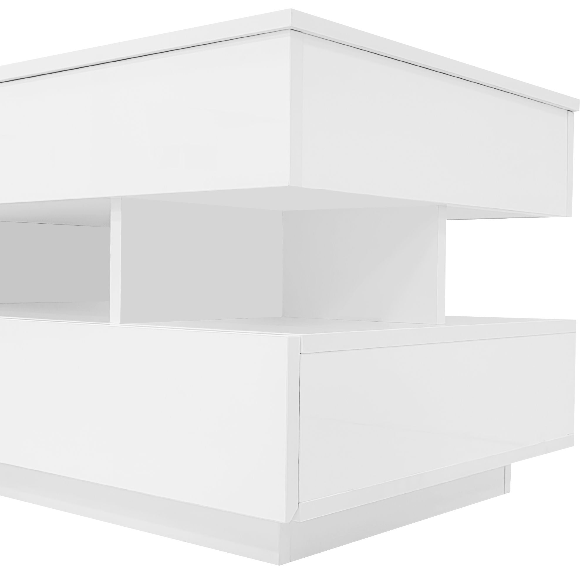 Multi Functional Lift Top Coffee Table With 2 Drawers by HouseOfZazla