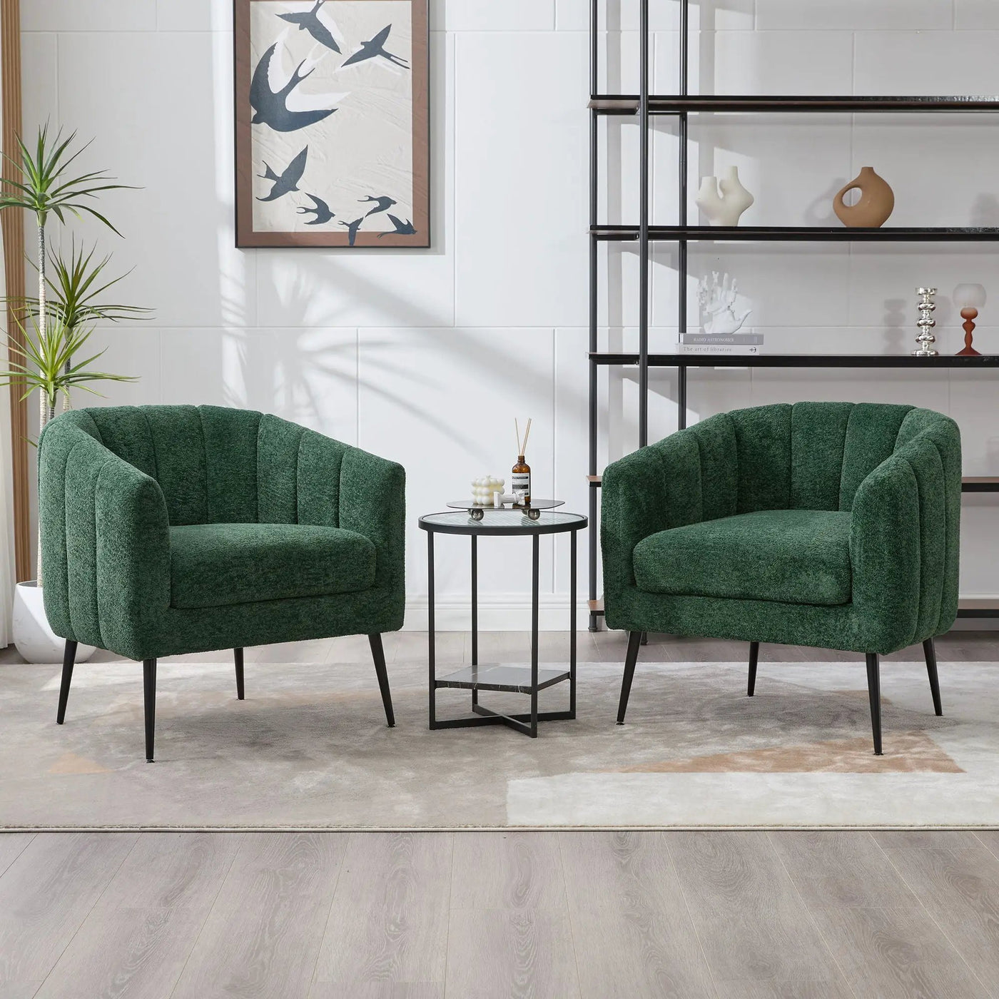Vanity Barrel Accent Lounge Chair by Unique Piece Furniture
