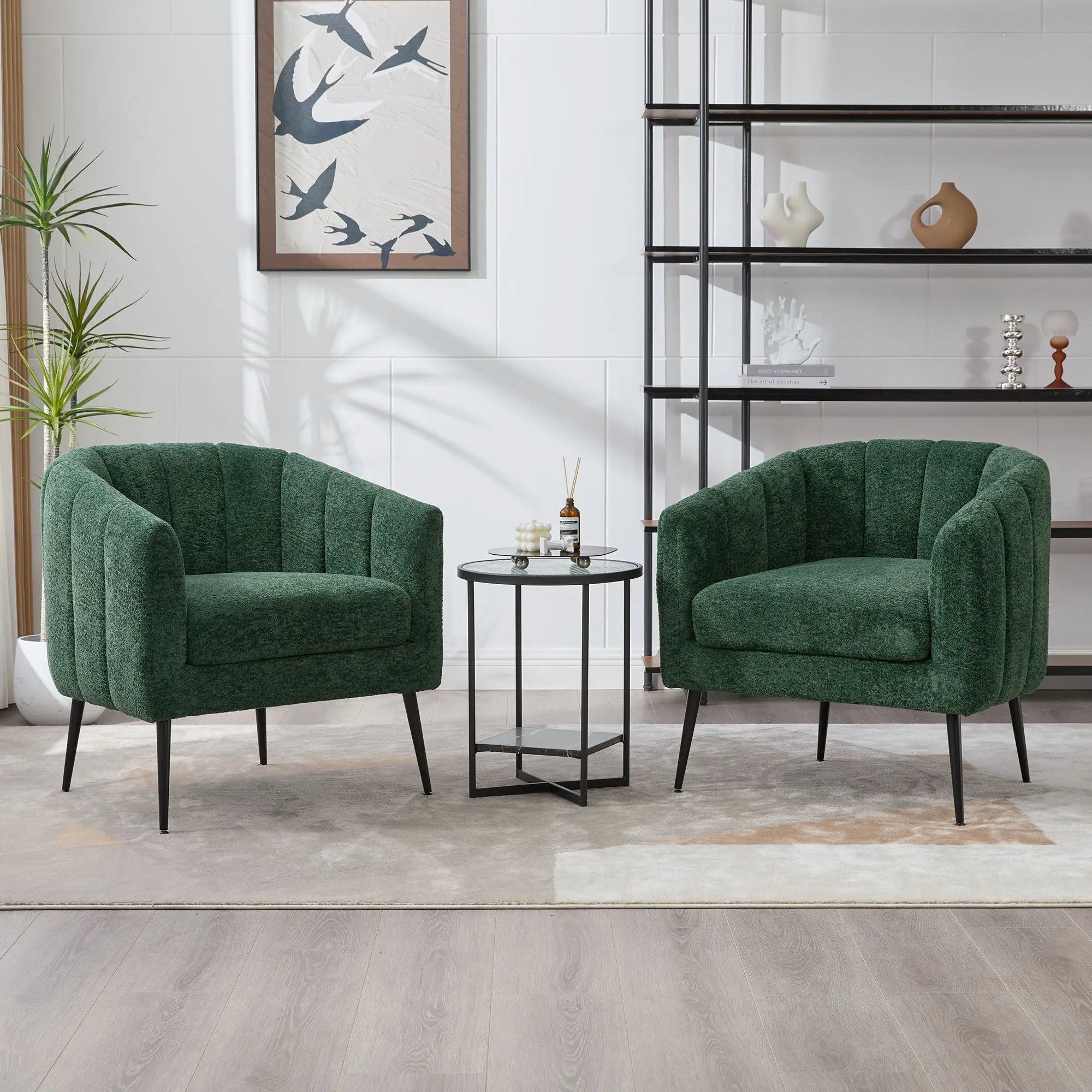 Vanity Barrel Accent Lounge Chair by Unique Piece Furniture