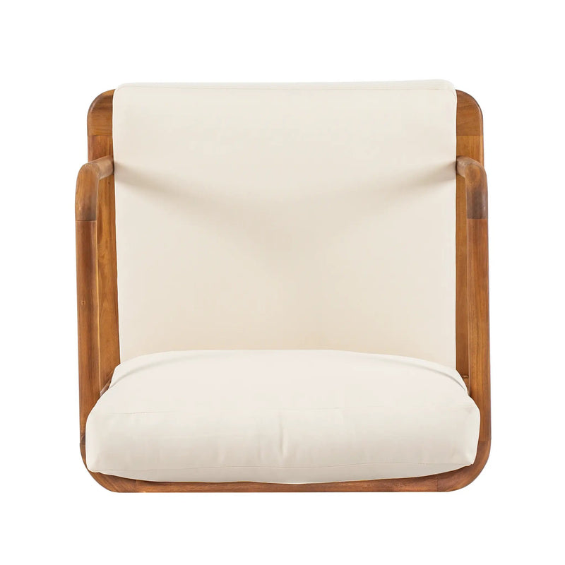 Canape Acacia Club Chair with Water-Repellent Cushion by HouseOfZazla