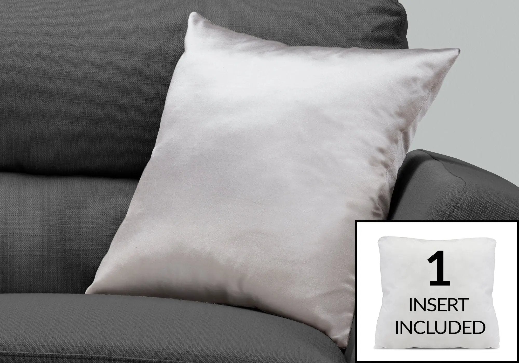 Pillows, Square, Insert Included, Decorative Throw, Hypoallergenic, Modern by Unique Piece Furniture