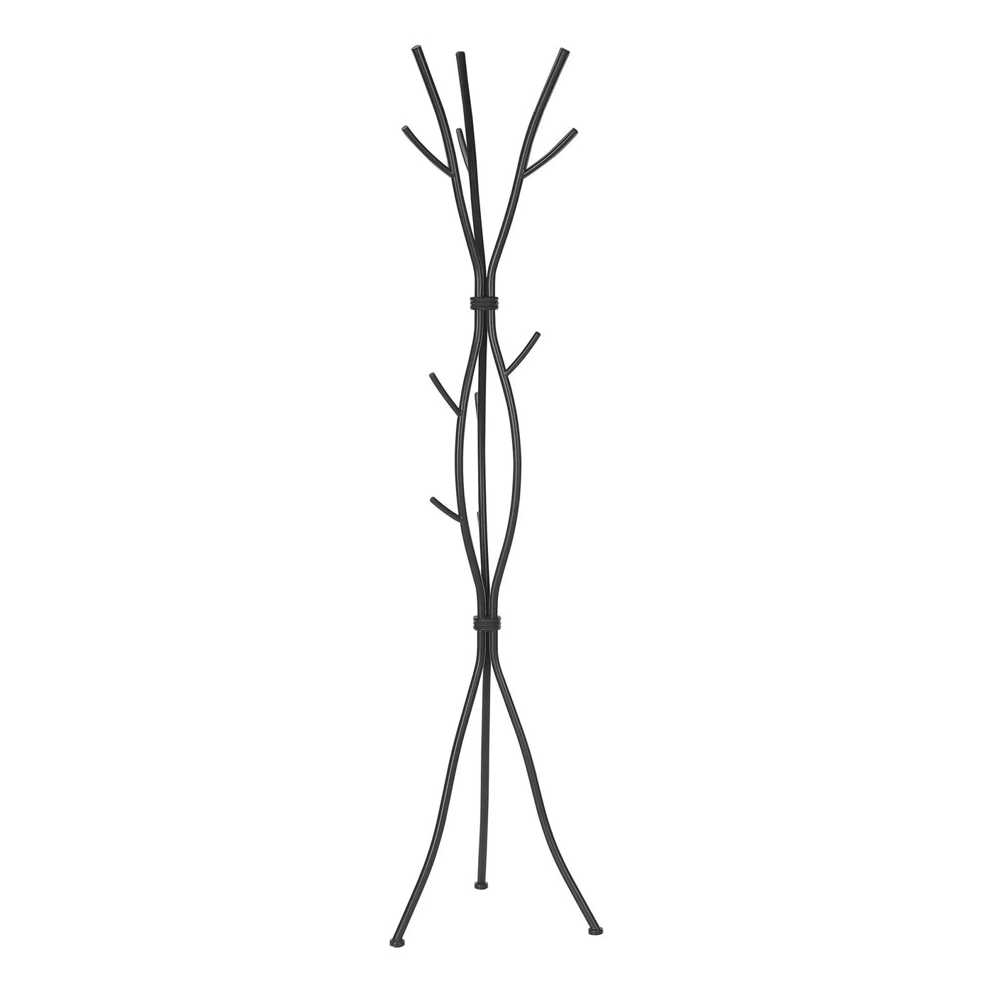 Coat Rack, Hall Tree, Free Standing, 11 Hooks, Entryway, Contemporary & Modern by Unique Piece Furniture