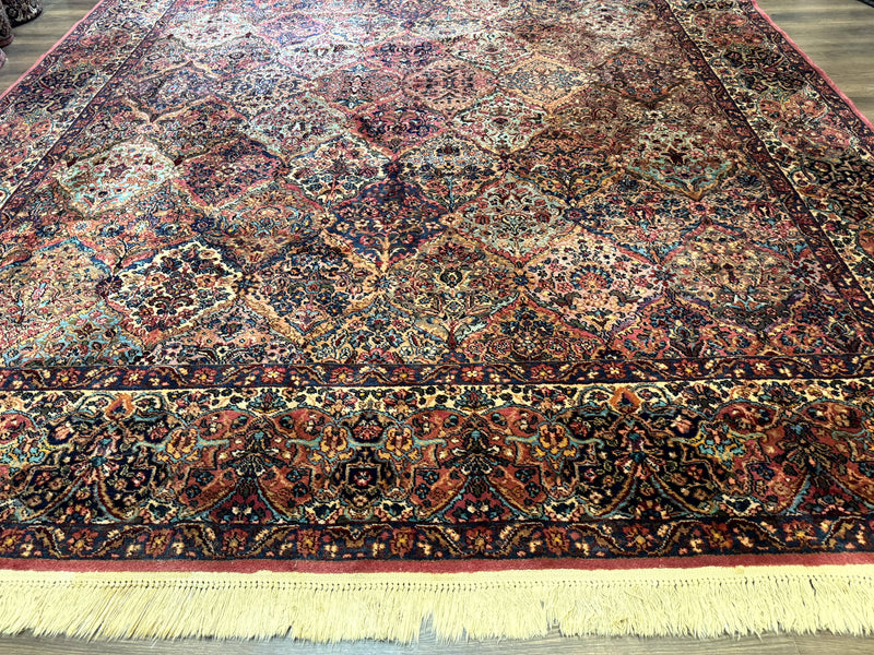 10x18 Karastan Multicolor Panel Kirman Rug #717, Palace Size Wool Discontinued Original 700 Series by Jewel Rugs