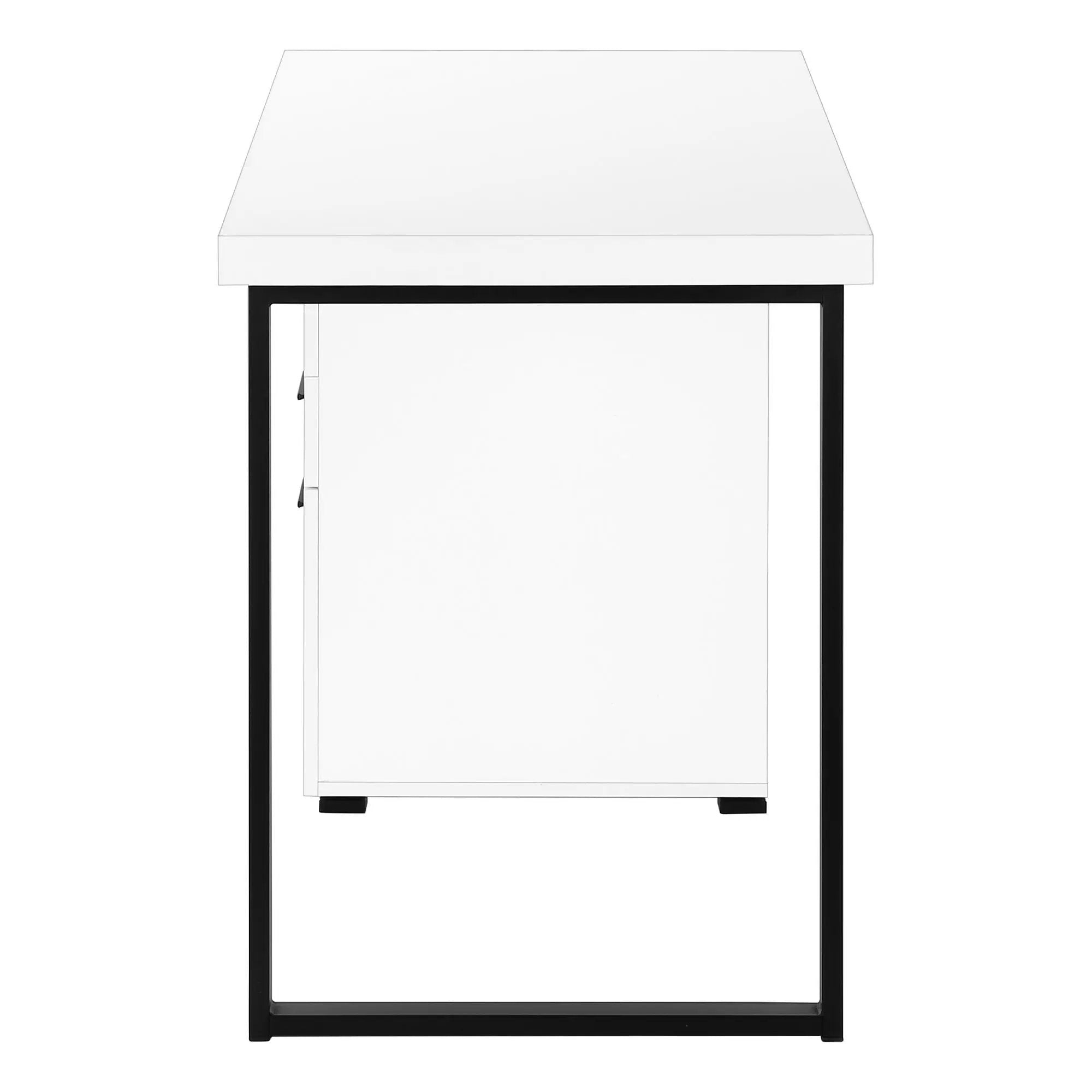 Computer Desk For Home Office, Left, Right Set - Up, Ample Storage Drawers by Unique Piece Furniture