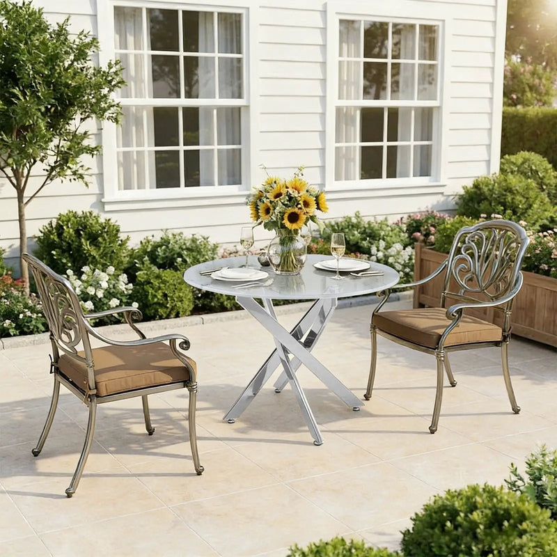 Modern Round Table For Dining Room by HouseOfZazla