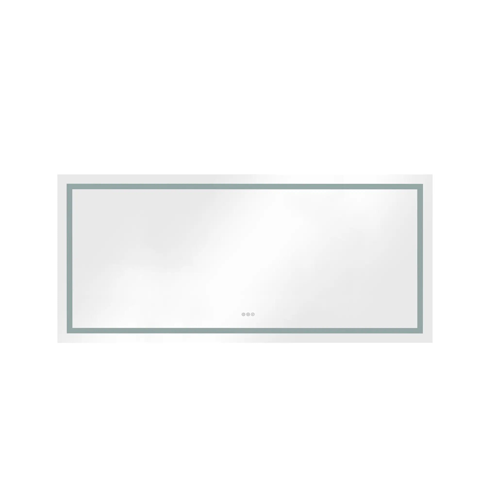 72" x 32" LED Bathroom Mirror with Front and Backlight by HouseOfZazla