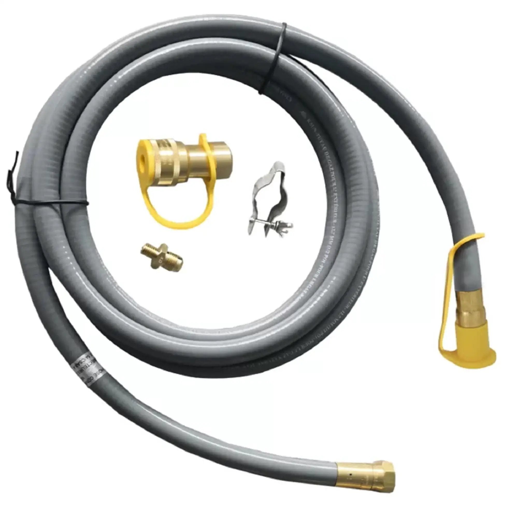 Fire Pit Gas Conversion Kit - Gray by HouseOfZazla