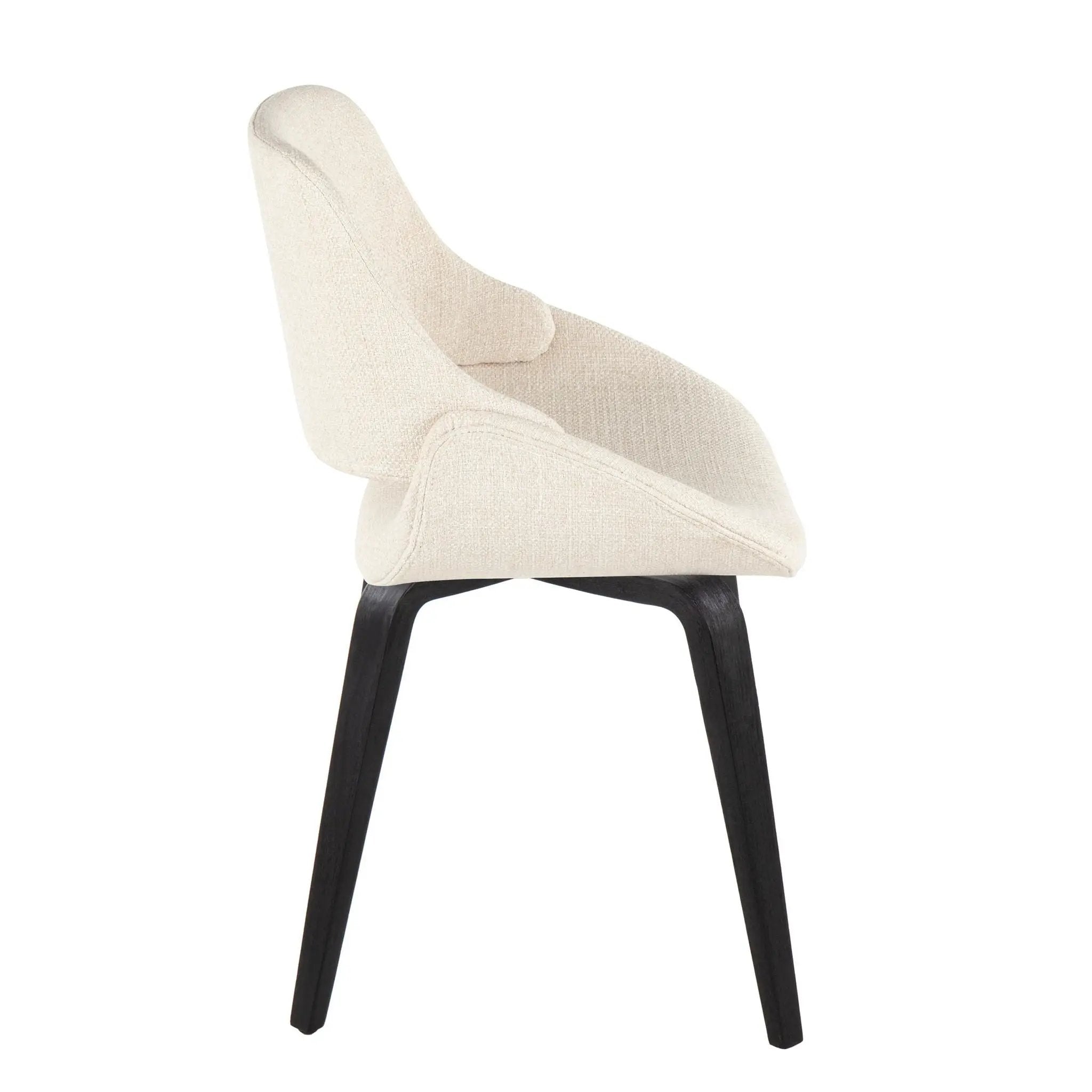 Fabrico - Mid Century Modern Comfortable Design Dining Chair (Set of 2) by HouseOfZazla