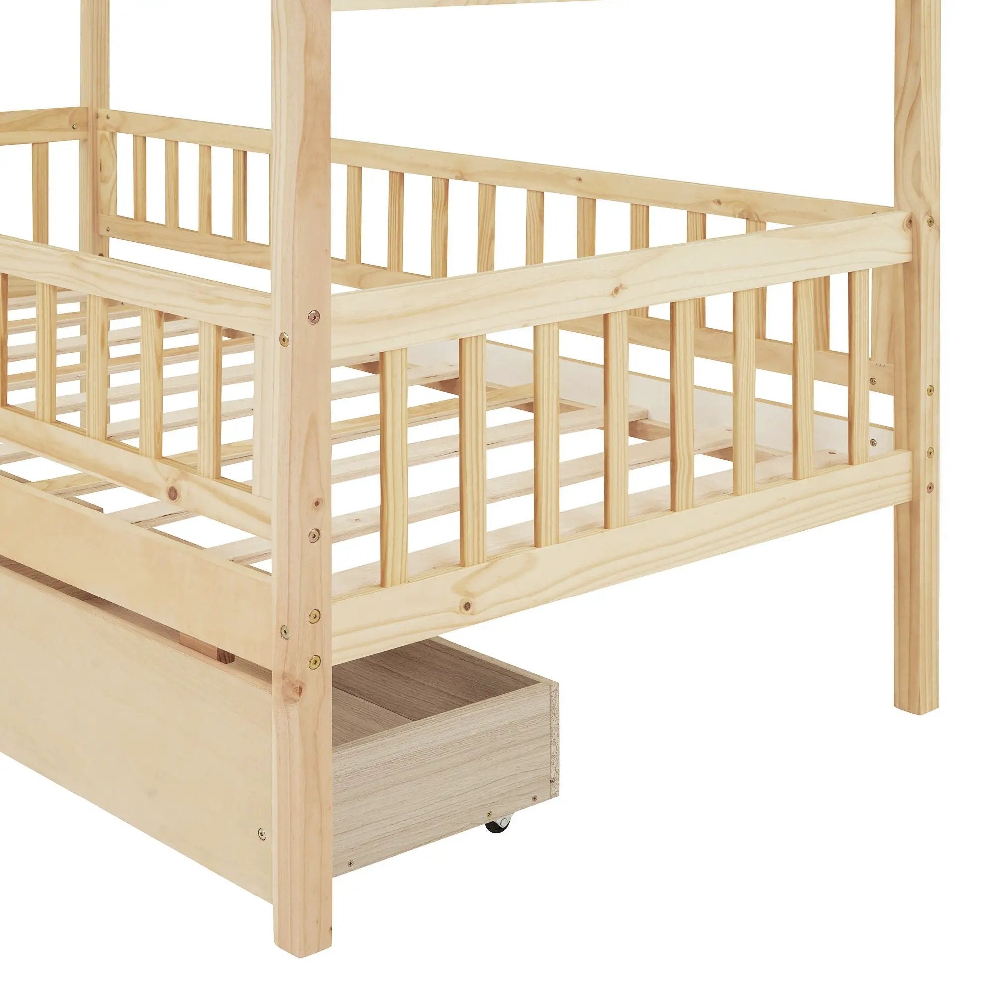 House Bed With 2 Drawers by HouseOfZazla