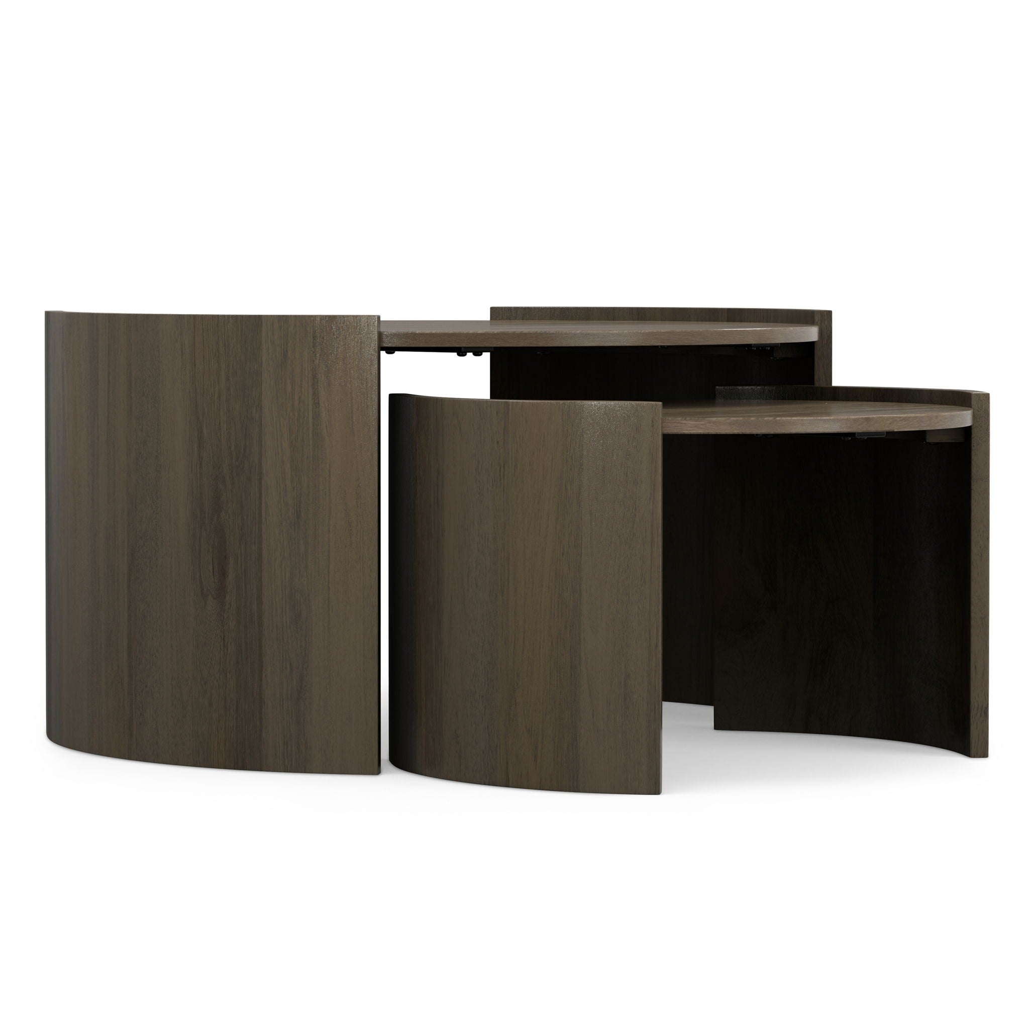 Robin - 2 Piece Nesting Table - Gray by HouseOfZazla