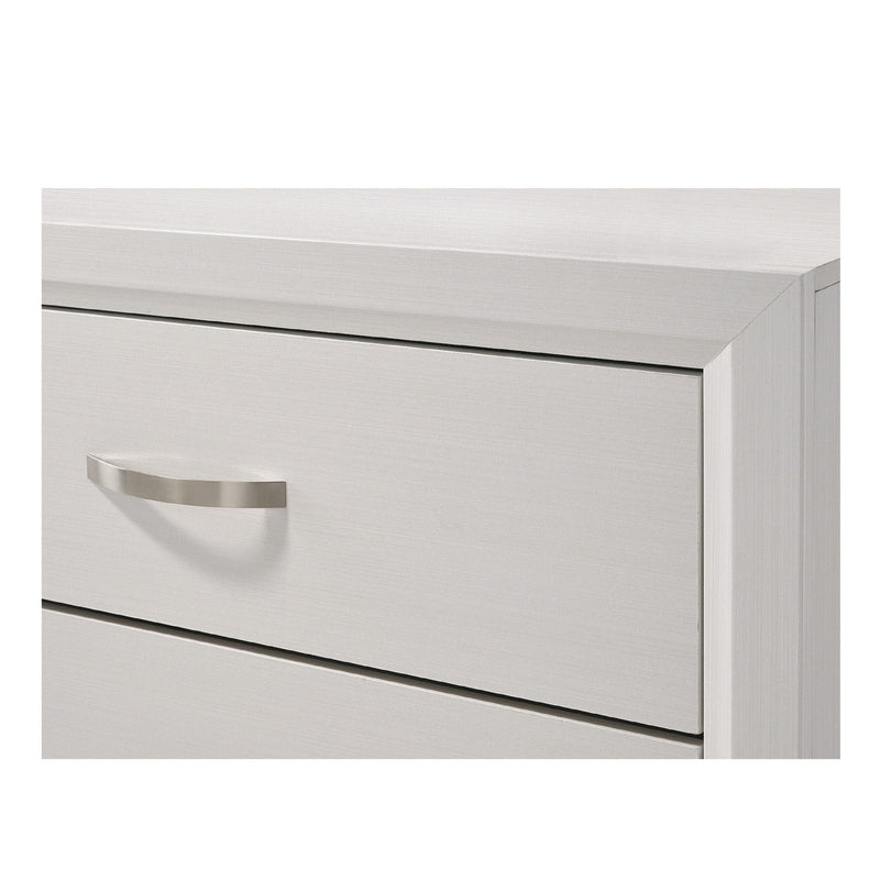 Contemporary 6 Drawer Dresser With Handles by Unique Piece Furniture