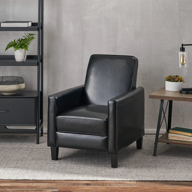 Upholstered Push Back Recliner Chair For Living Room by HouseOfZazla