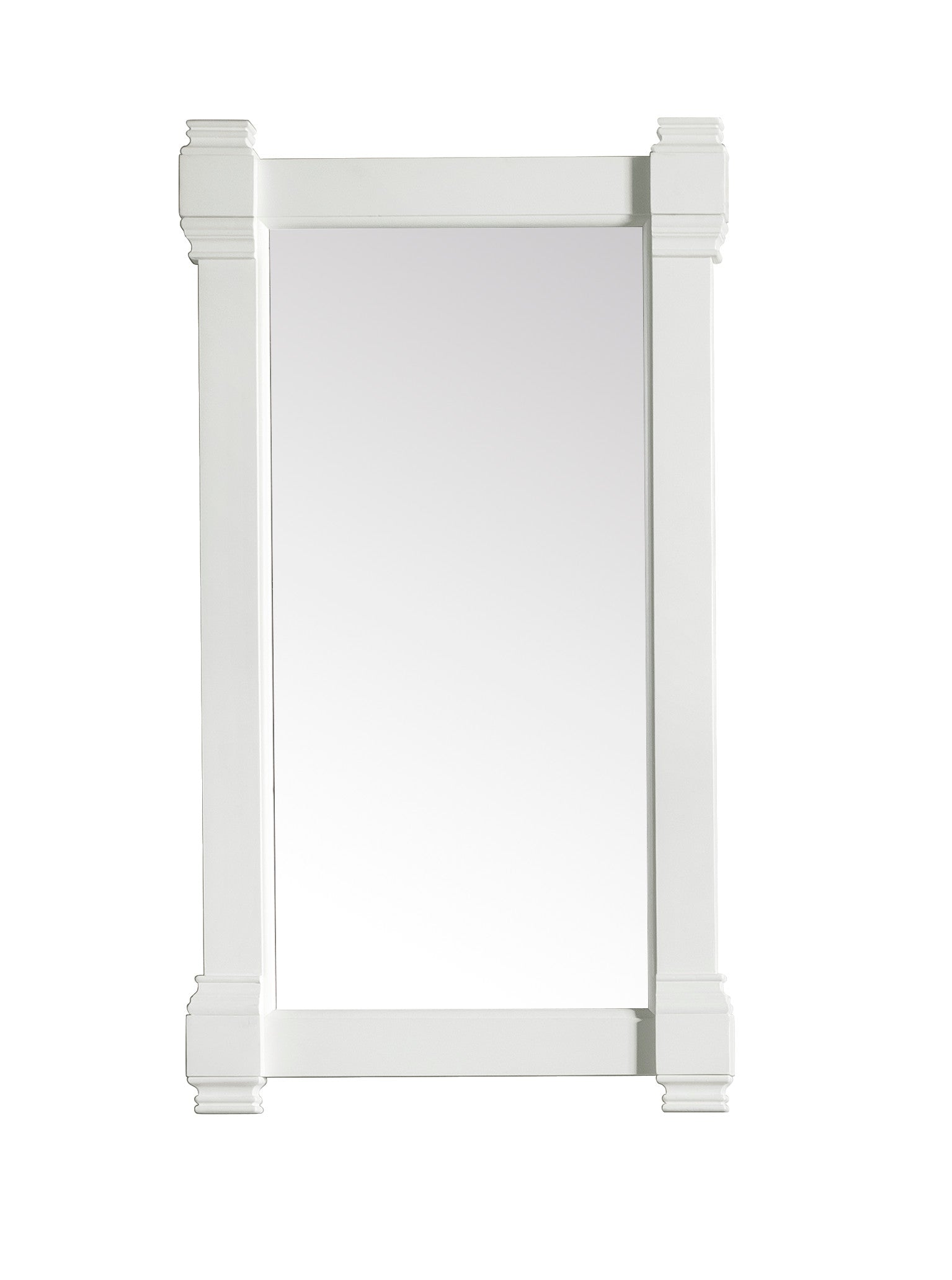 James Martin Brittany 22" Mirror, Bright White