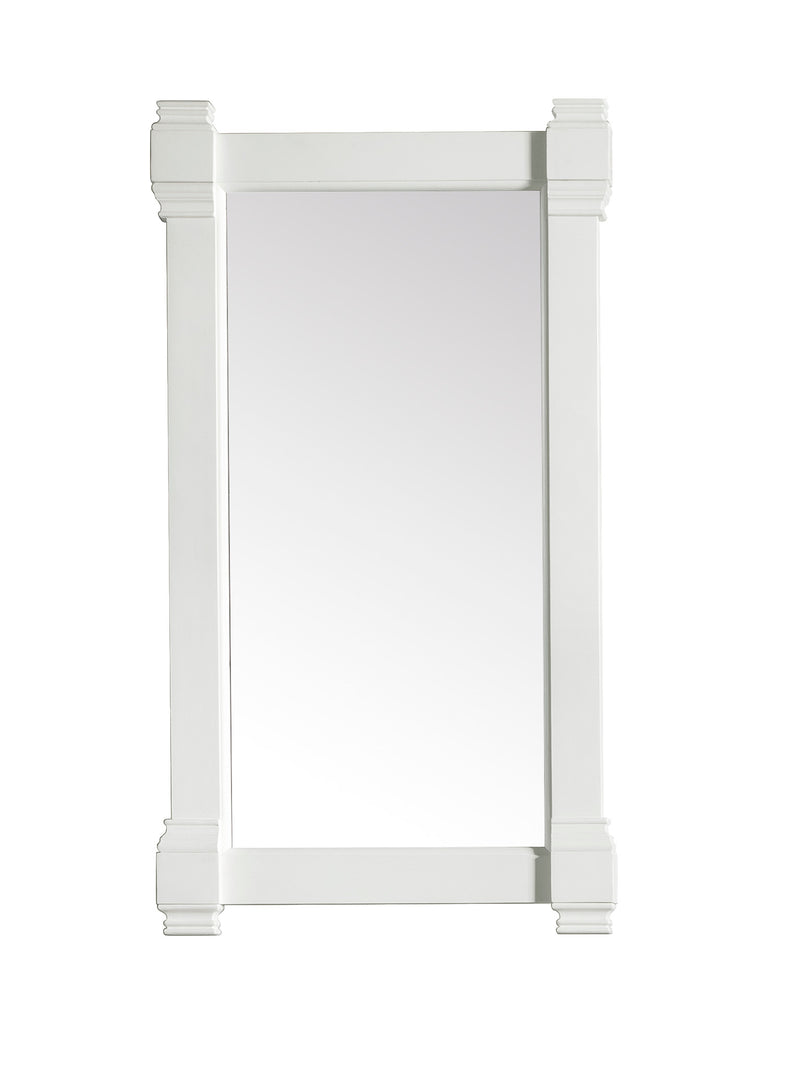 James Martin Brittany 22" Mirror, Bright White