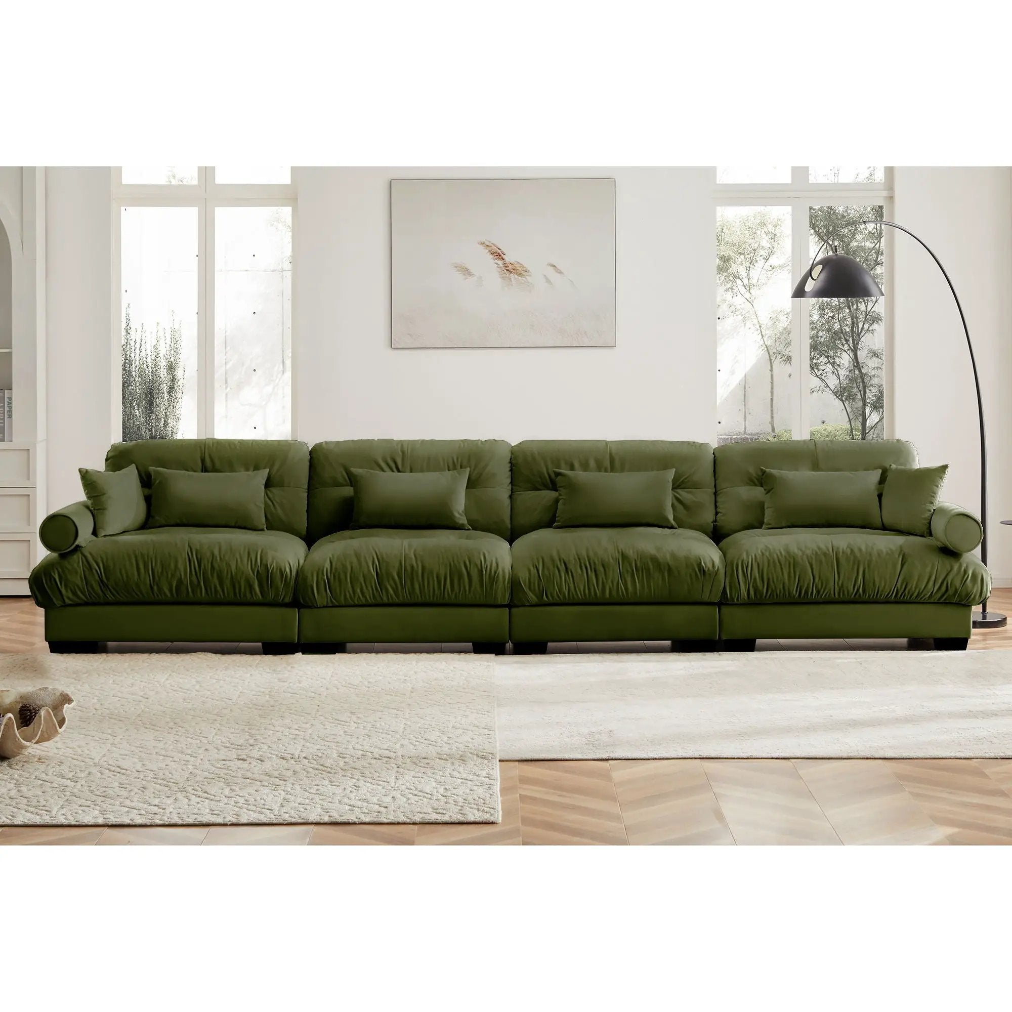 Super Comfort Oversized Modular Sectional Sofa by HouseOfZazla