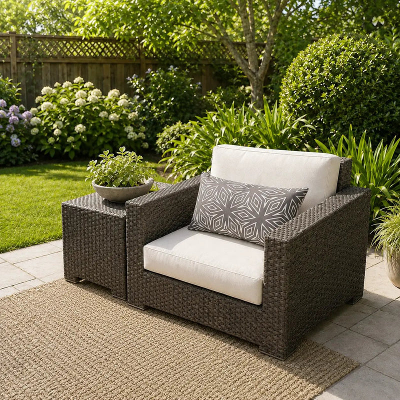 2 Pack Outdoor Lumbar Pillow Covers by HouseOfZazla