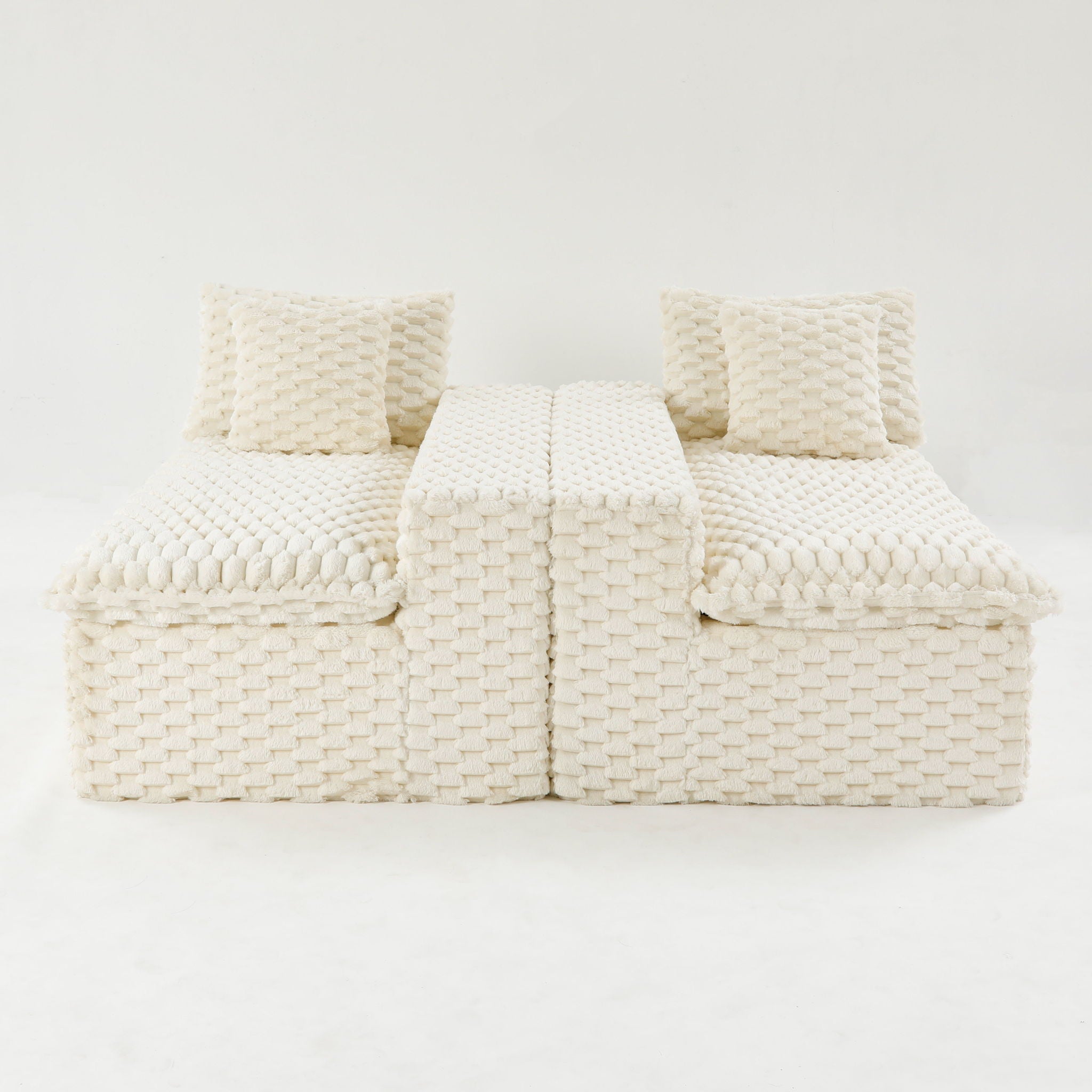 Multifunctional Sofa, Side-By-Side Or Facing Each Other by HouseOfZazla