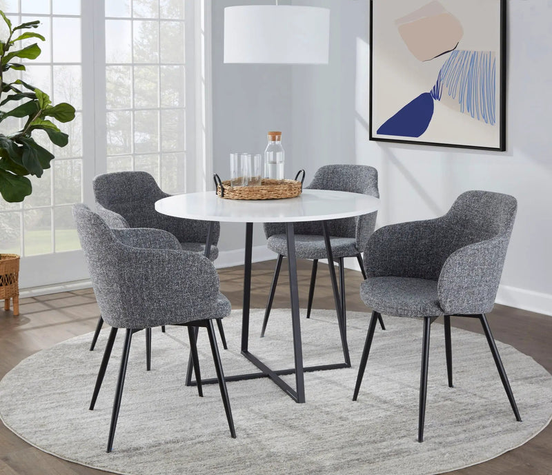 Cosmo Canary - Contemporary Dining Table by Unique Piece Furniture