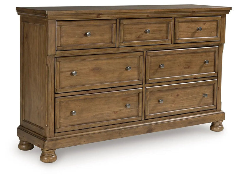 Feddinger - Dresser - Medium Brown by Unique Piece Furniture