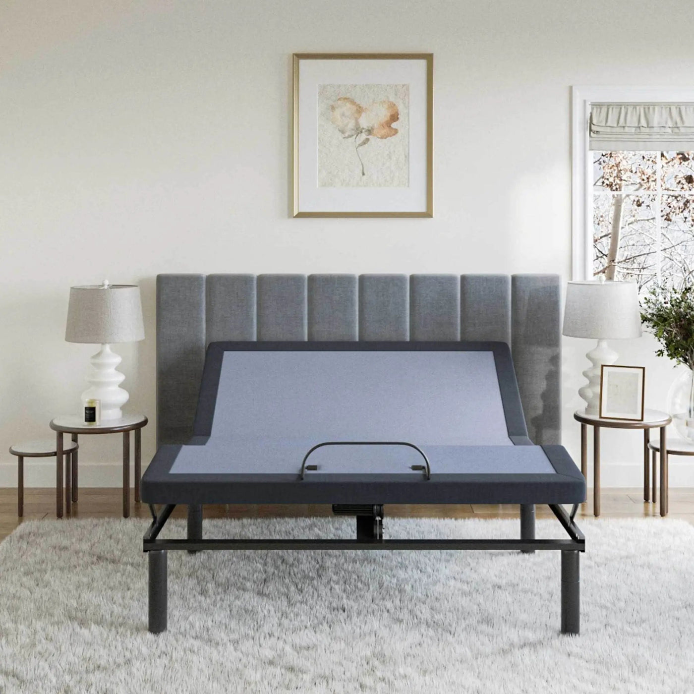 Bt2500 - Adjustable Bed Base With Full-Range Positions Adjustment by HouseOfZazla