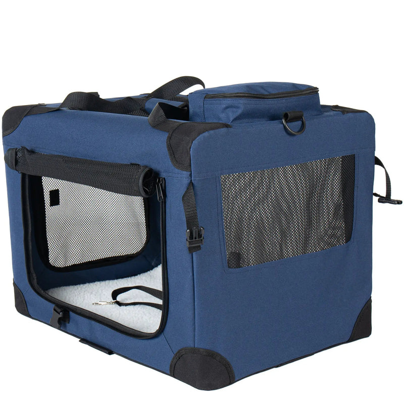 32'' Soft Dog Crates Kennel - Portable Folding Pet Carrier by HouseOfZazla