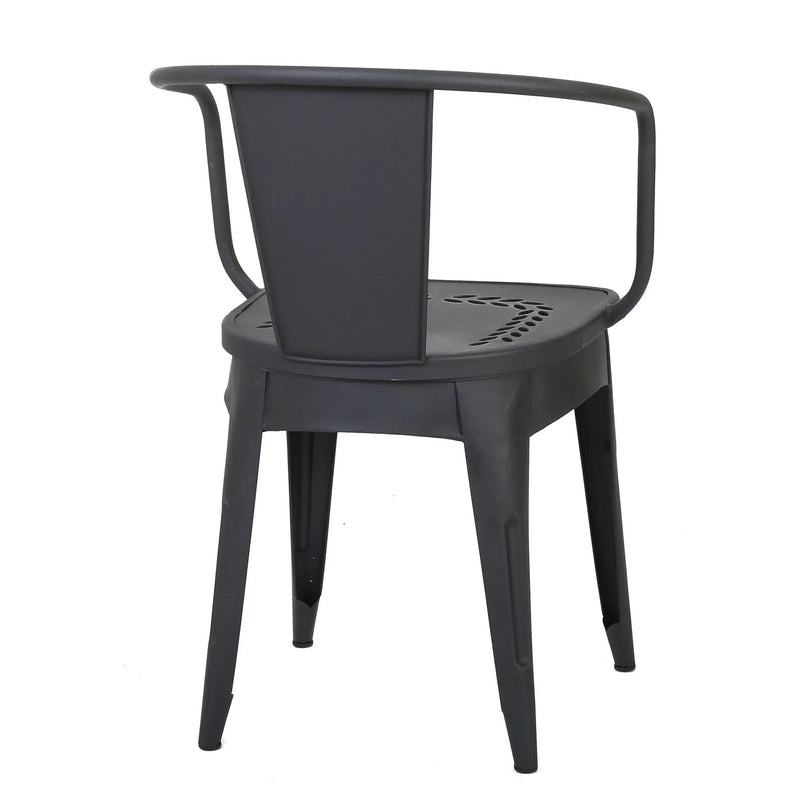Ambrosia - 3 Piece Bistro Set With Leaf Motifs Top And Seat by HouseOfZazla