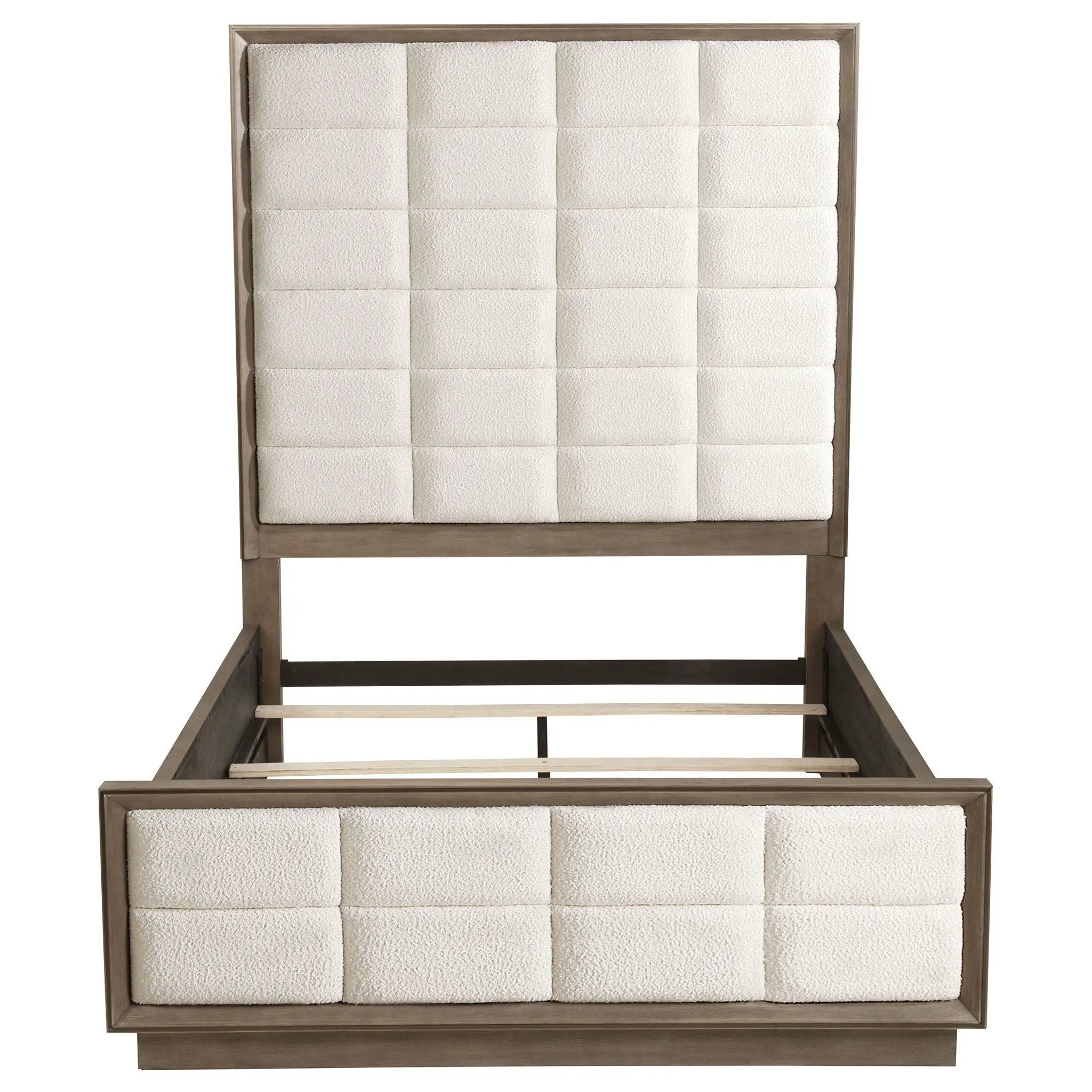 Durango 80-inch Queen Panel Bed Taupe Oak by Unique Piece Furniture