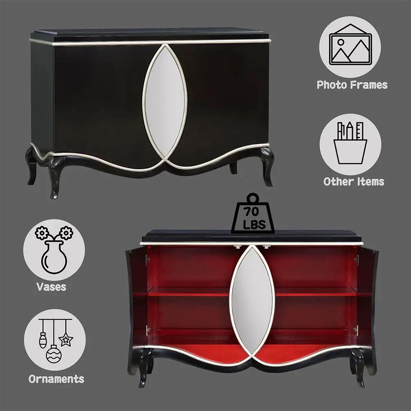 Ashor - Console Cabinet - Black by Unique Piece Furniture