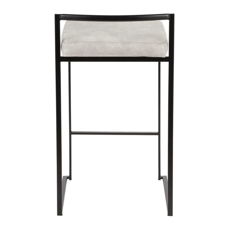 Fuji - Contemporary Style Stackable Counter Stool by HouseOfZazla