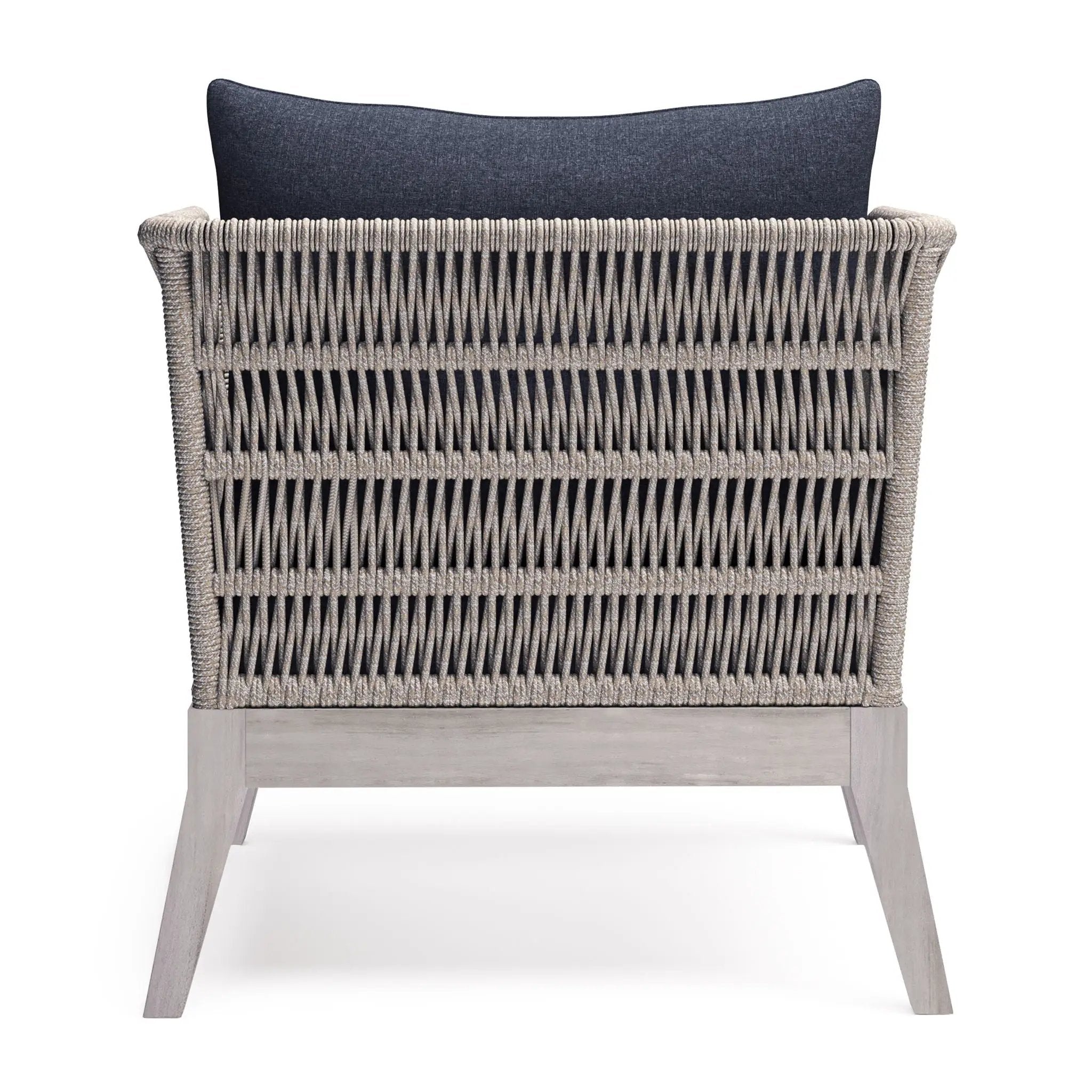 Santiago - Outdoor Conversation Chair - Slate Gray by HouseOfZazla