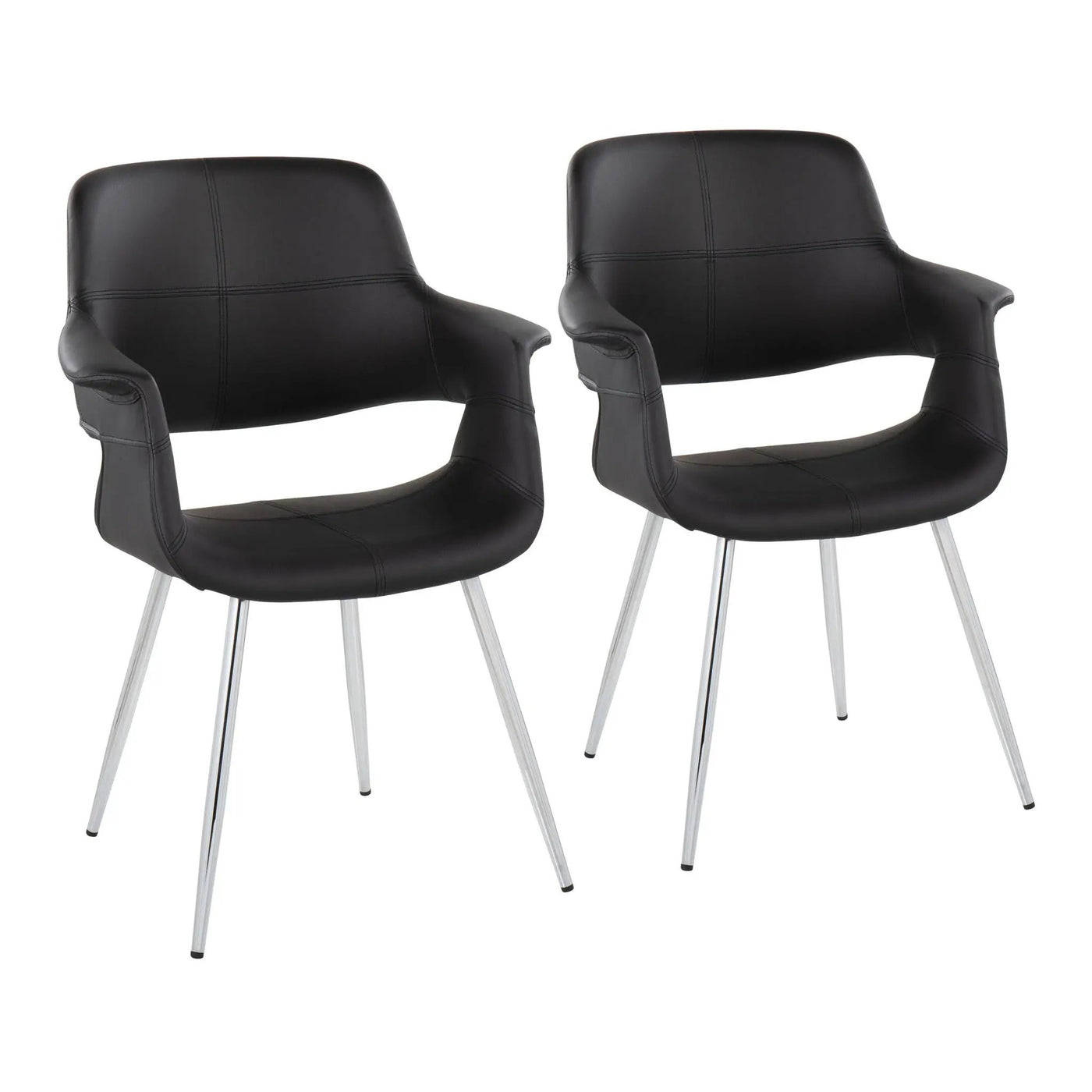 Vintage Flair - Glam / Art Deco Chair (Set of 2) by HouseOfZazla