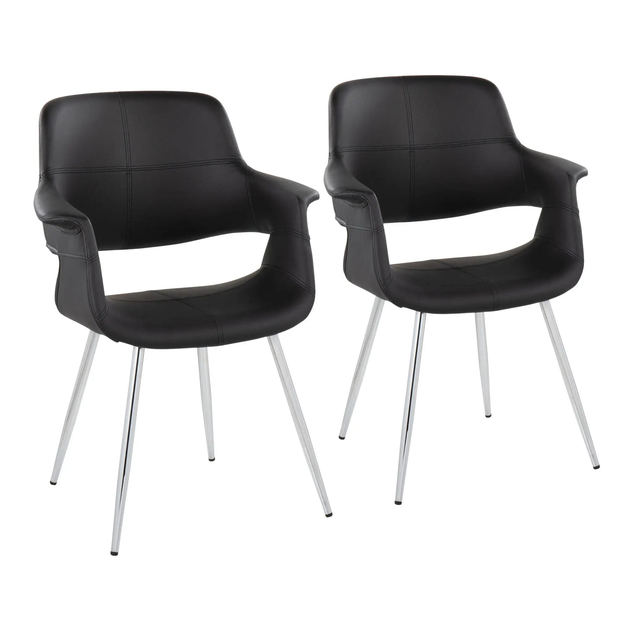 Vintage Flair - Glam / Art Deco Chair (Set of 2) by HouseOfZazla