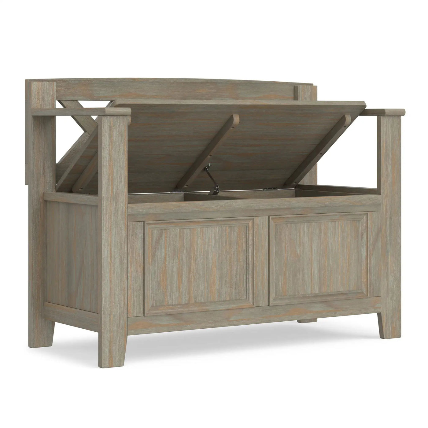 Amherst - Small Transitional Entryway Storage Bench by HouseOfZazla
